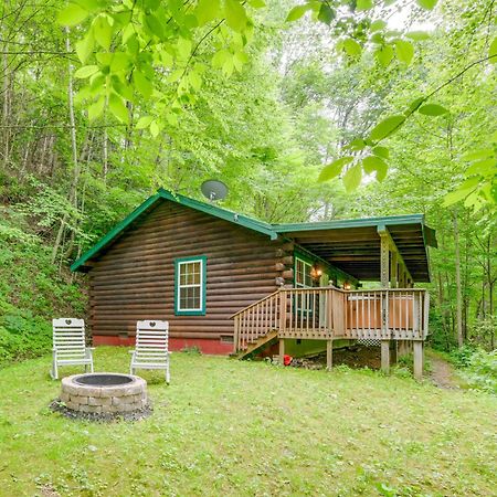 Serene Maggie Valley Retreat With Deck And Hot Tub! 외부 사진
